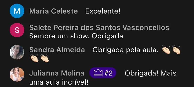 Depoimento de aluno 6 do Desafio Formulação de Caso ACT