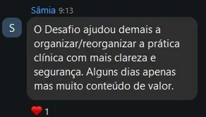 Depoimento de aluno 8